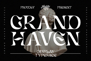 Grand Haven Display Typeface