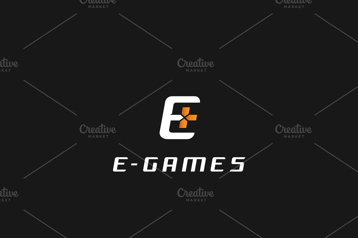 E letter gaming logo, a Branding & Logo Template by Piro Concept (Photo 1 of 4)
