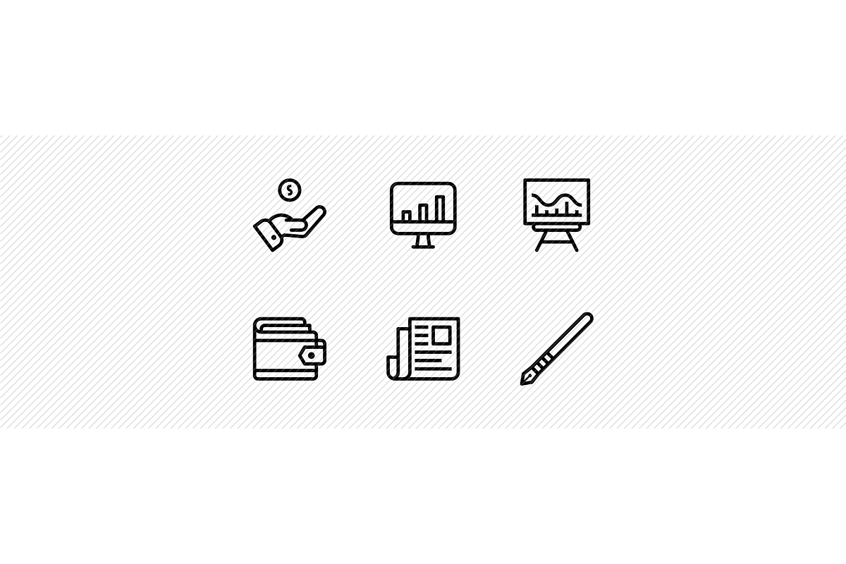 Business & Finance Icons, an Icon by Jinro (Photo 4 of 18)
