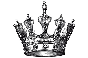 Queens Crown Doctor Portrait, an Object Illustration by LadadikArt