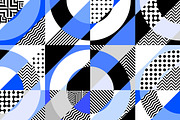 10 seamless geometric patterns, a Pattern Graphic by tkdesign (Thumbnail 7 of 11)