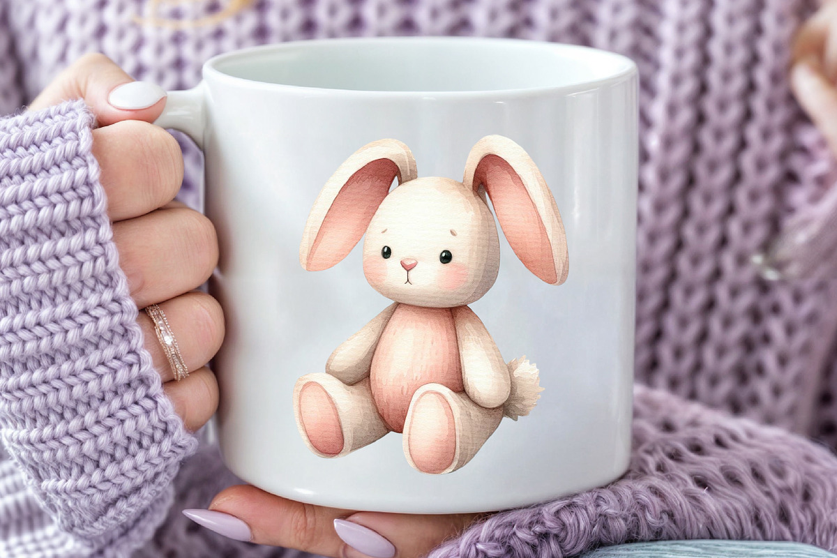 Blush Pink Ivory Baby Nursery Clipar, an Illustration by Rose Art (Photo 5 of 7)