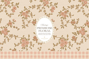 Vintage Ditsy Floral Pastel Patterns, a Pattern Graphic by Eclectic Anthology
