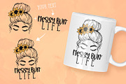 Messy bun builder Procreate brushes, a Brush Add-On by Brushed Rose (Thumbnail 5 of 5)