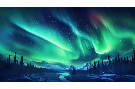 borealis ice travel north northern, a Nature Photo by pikepicture