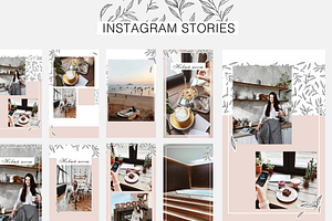 The Stories Template / Floral Decor