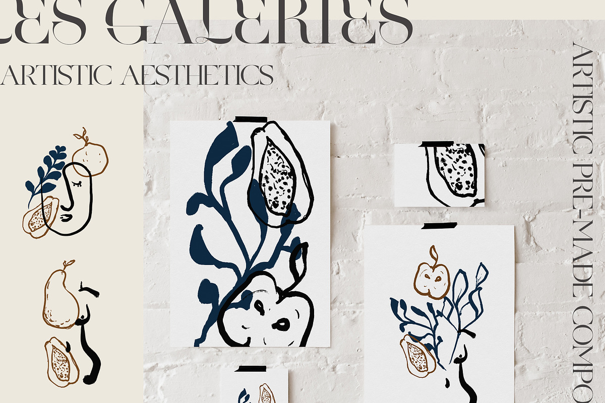 Retro Gradient Abstract Bundle, a Texture Illustration by Laras Wonderland (Photo 18 of 24)
