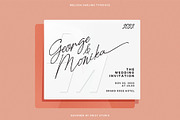 Mellissa Darling, a Script Font by Drizy (Thumbnail 2 of 11)