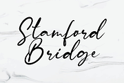 Stamford Bridge Signature Font, a Script Font by Bluestudio (Thumbnail 11 of 11)