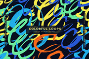 Colorful Loops, a Pattern Graphic by MalyskaStudio (Thumbnail 1 of 11)
