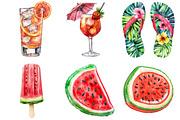 Pool Party Clipart, an Illustration by CitraGraphics (Thumbnail 3 of 5)