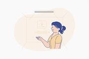 Smart Home Illustration, an Object Graphic by Jump Studio (Thumbnail 3 of 12)