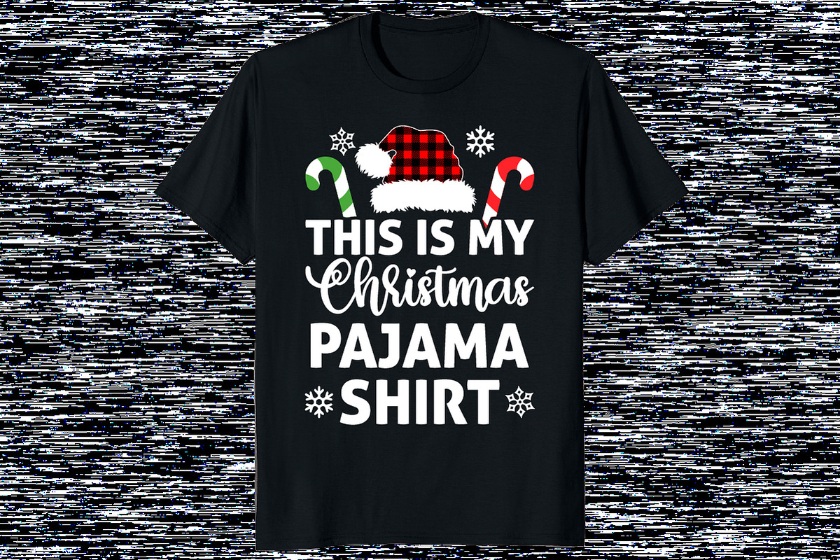 This is my Christmas pajama shirt, a Seasonal Illustration by Vignette.IT (Photo 3 of 3)