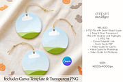 Halloween Ornament Mockup Set of 3, a Household Mockup by EmpaviMockups (Thumbnail 3 of 5)