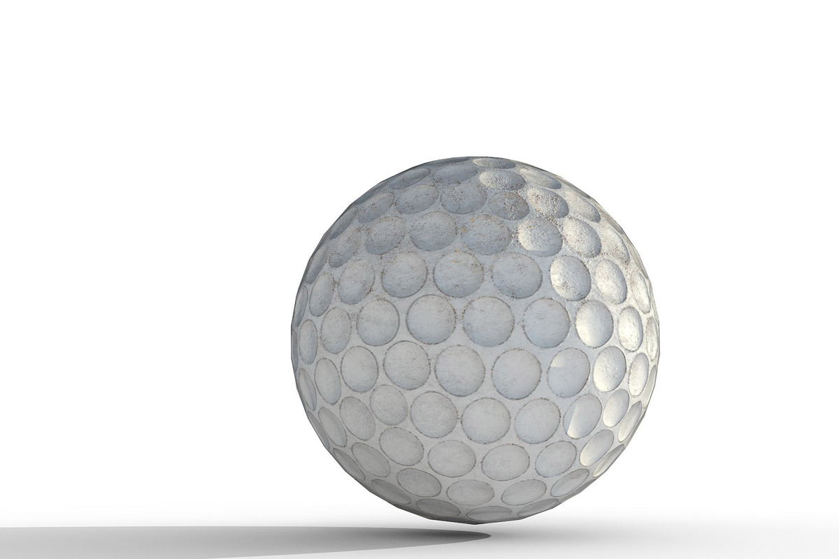 Golf Ball Low Poly, a Plants & Tree 3D Model by Daniel Mikulik (Photo 12 of 18)