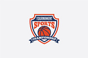 BASKETBALL BADGE & LABELS VOL1, a Branding & Logo Template by shazi (Thumbnail 8 of 14)