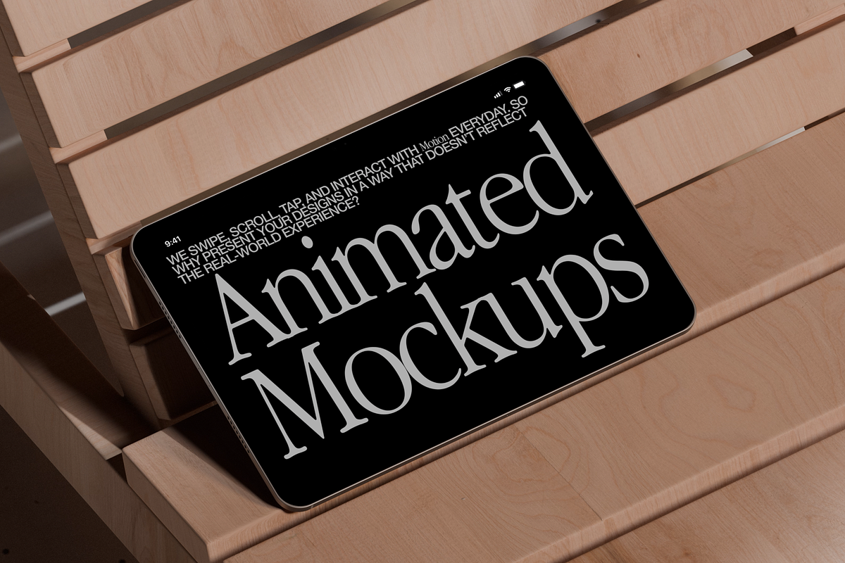 Animated iPad Pro Mockup, an iPad Mockup by Arpit Brandings (Photo 4 of 5)