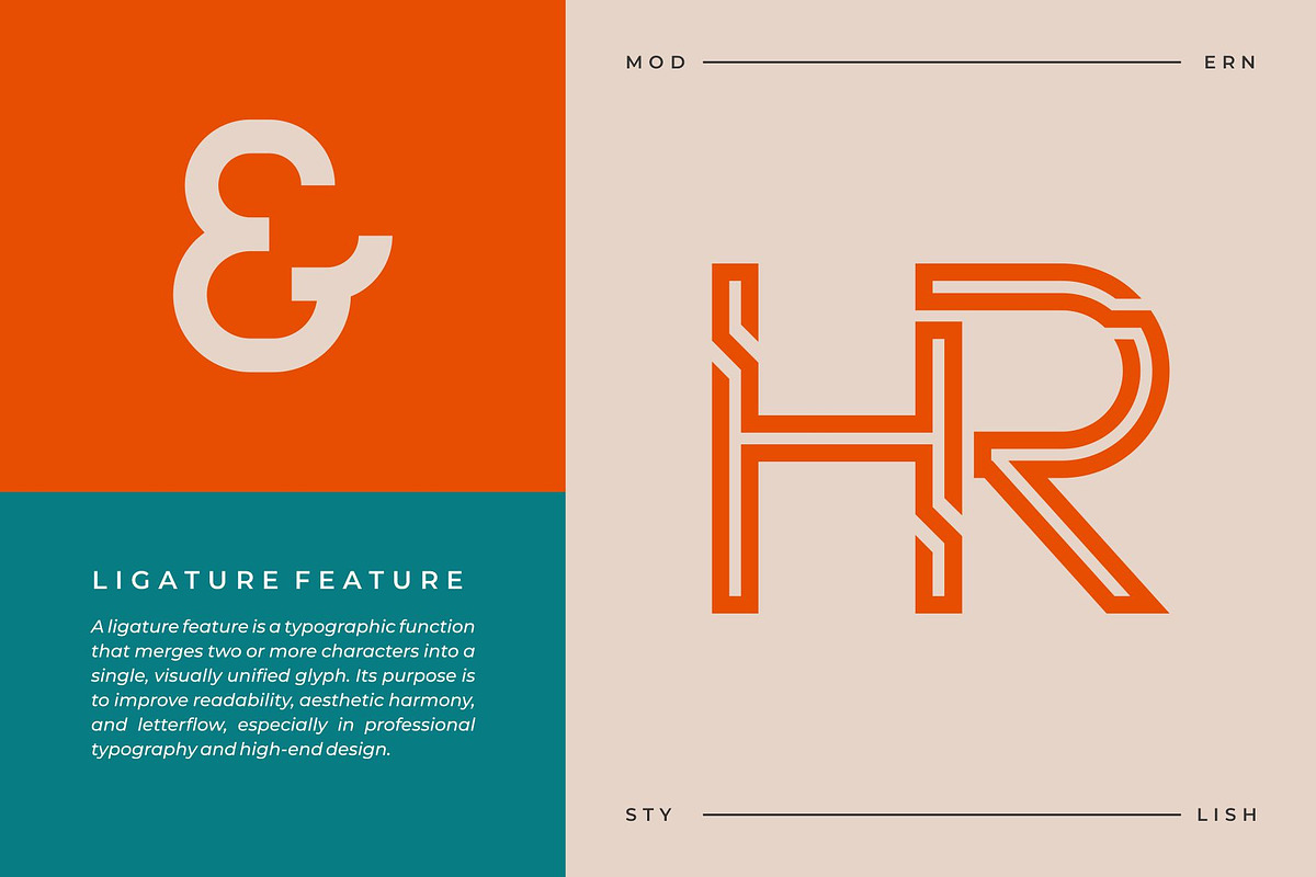 Orache || Modern Futuristic display, a Sans Serif Font by Ermedia Studio (Photo 5 of 10)