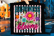 Positive Boho Floral Quote PNG, an Illustration by CreationArt (Thumbnail 9 of 9)