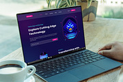 AI-TECH - Technology Landing Page, an UI Kit Template by ENATIVE (Thumbnail 4 of 4)