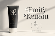 Stylish Logo Font - Bulgary, a Serif Font by Umitype (Thumbnail 4 of 8)
