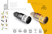 Unicorn Dropper Bottles Mock-up, a Cups & Container Mockup by akropol (Thumbnail 11 of 14)