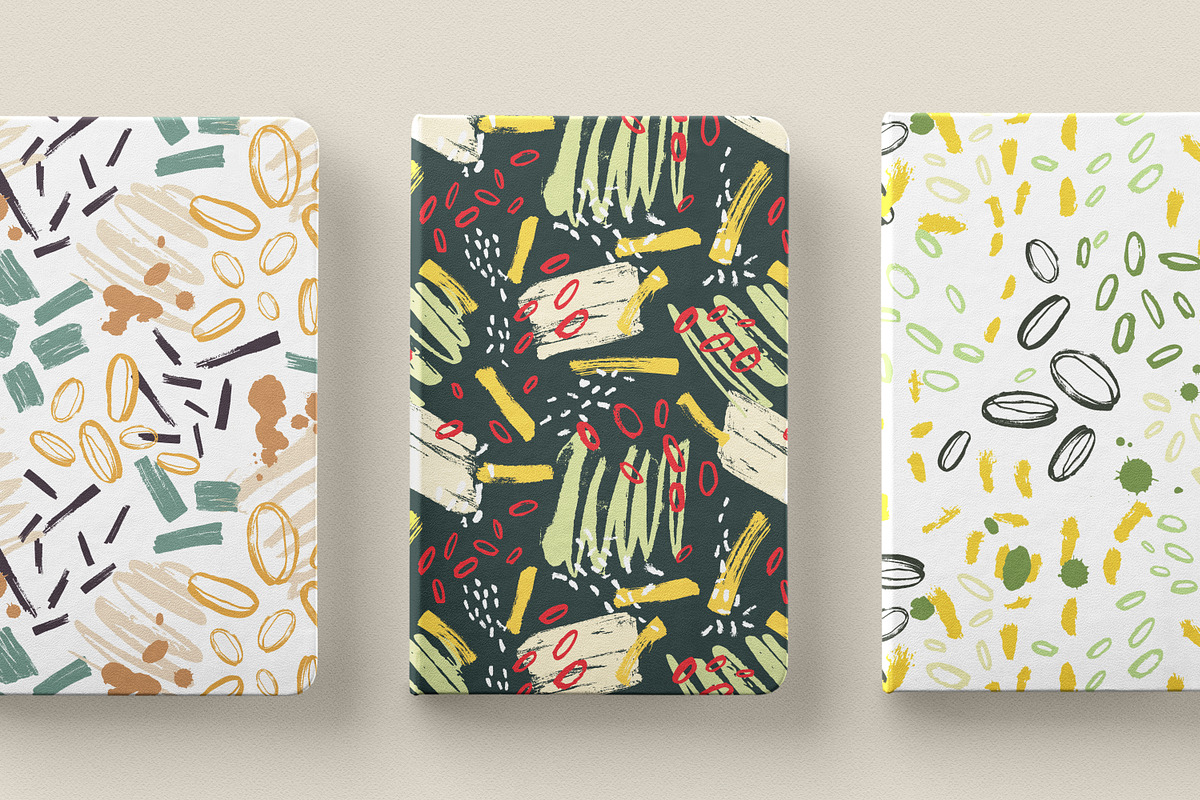 Abstract cards, seamless patterns, a Decorative Illustration by Good Studio (Photo 23 of 30)