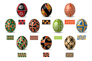 Easter egg with ornament., a Decorative Illustration by Adamskyistudio (Thumbnail 2 of 3)