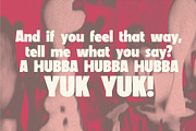 Bubbbo - Fun and chunky font, a Sans Serif Font by Drawwwn (Thumbnail 7 of 9)