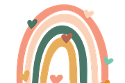 Rainbow set 20 PNG clip art, a Graphic by Favorites_Art (Thumbnail 6 of 9)