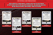 1990's Pro Football Cards PACK A, a Card Template by Chris Weibring (Thumbnail 6 of 11)