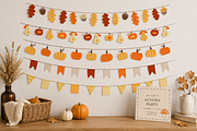 Autumn Frames Illustrations, a Seasonal Illustration by Anna Studio (Thumbnail 6 of 13)