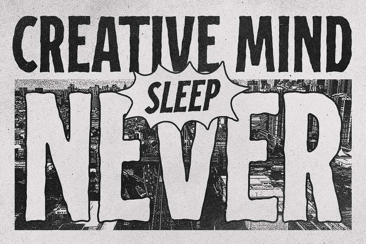 Dreazy a Wavy Sans Serif Font, a Sans Serif Font by Honestype (Photo 9 of 12)