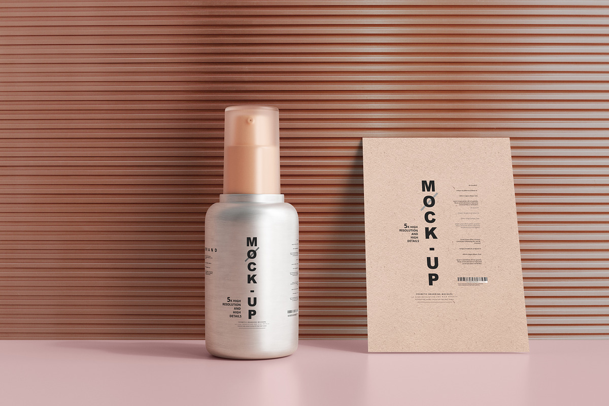 Aluminum Cosmetic Mockup Bundle, a Cups & Container Mockup by pmvch (Photo 109 of 206)