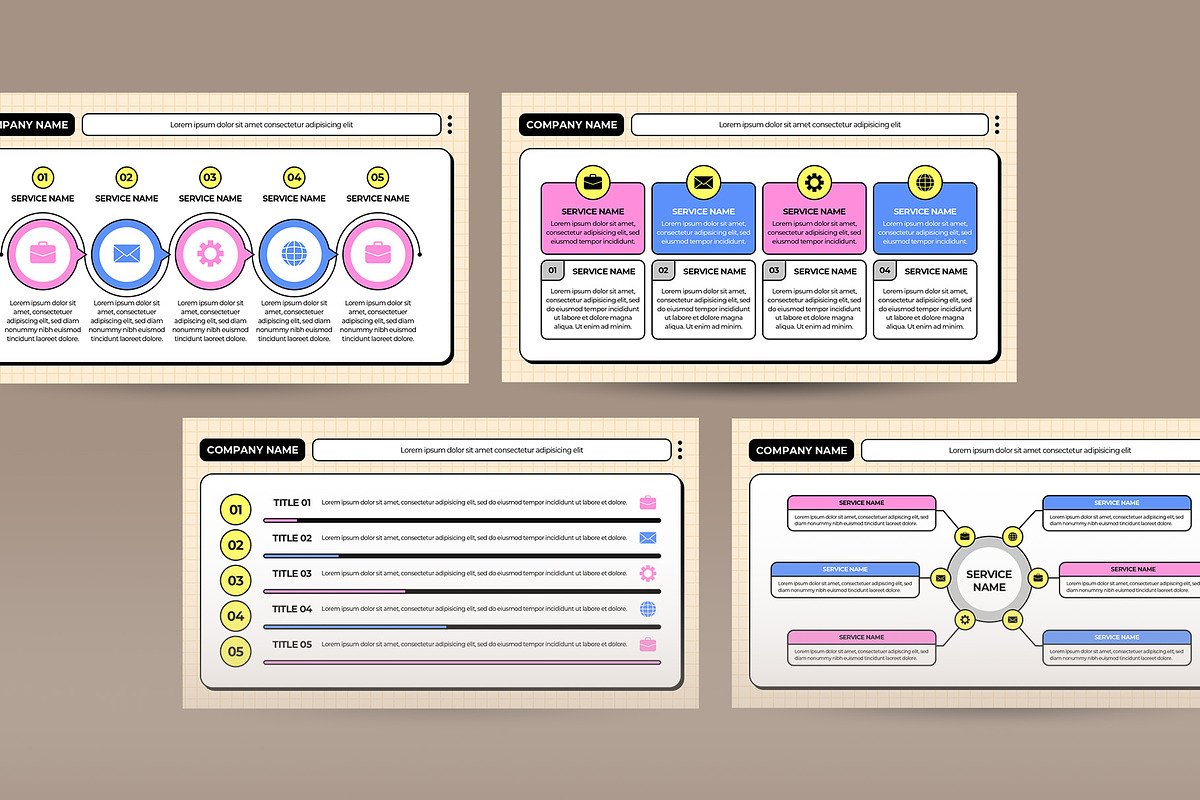 Business Plan PowerPoint Template, a Presentation Template by CreativeUP (Photo 4 of 6)