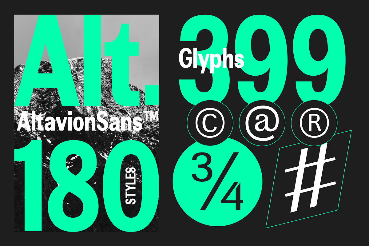 Altavion, a Sans Serif Font by Mantype Studio (Photo 3 of 15)