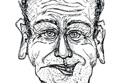 Hand Drawn Character Sketch of, a Person Illustration by Sharon Schwalbe (Thumbnail 1 of 2)