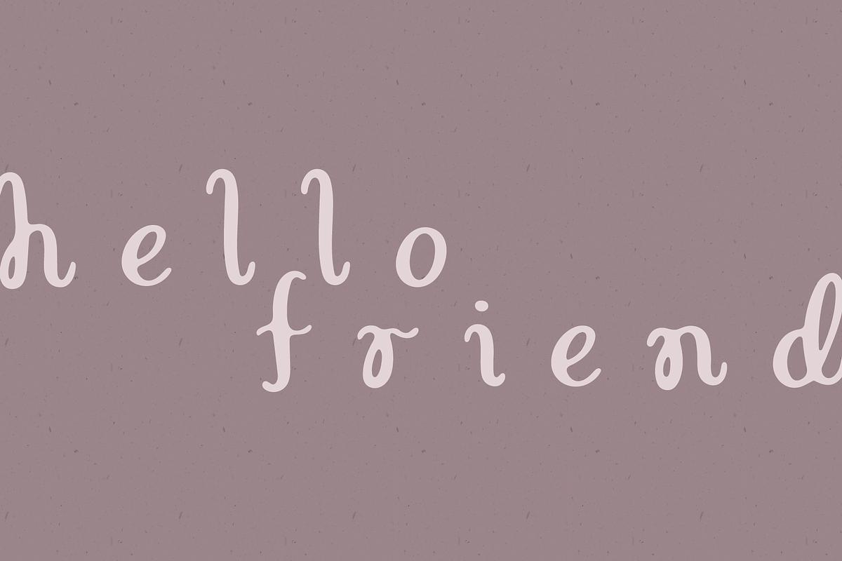 Good News Hand Lettered Display preview 2