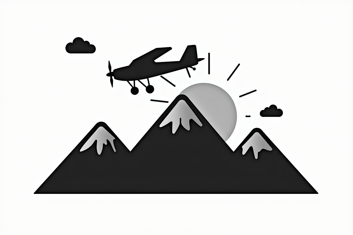 Adventure Plane Mountain Bundle, an Illustration by Designs_River (Photo 7 of 9)