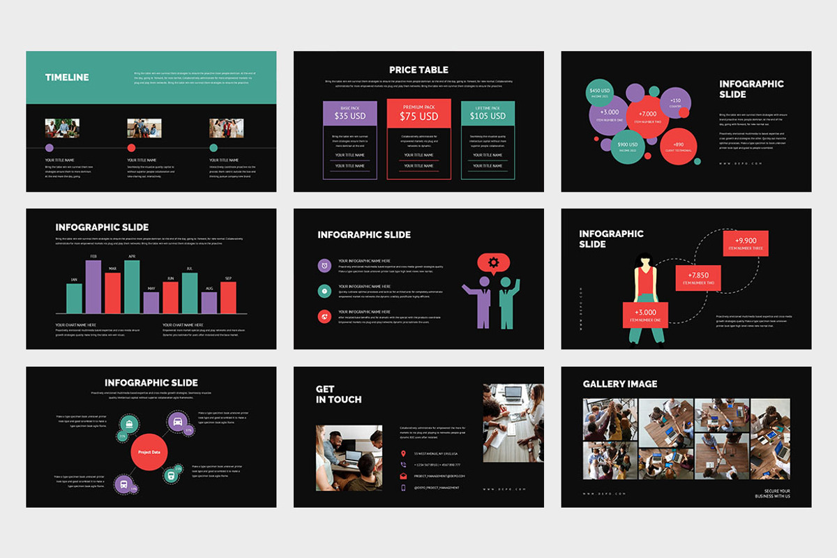 Depo : Management Powerpoint, a Presentation Template by Punkl Camp (Photo 8 of 9)
