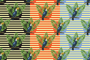 Tropical watercolor patterns., a Pattern Graphic by Mehendra Art (Thumbnail 3 of 5)