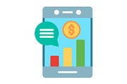 Digital Business Flat Icon, a Duotone Icon by Pexelpy (Thumbnail 1 of 2)
