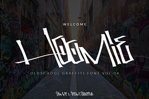 Hoomie - Graffiti Font Vol.04