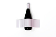 Wine Bottle with Curved Label Mockup, a Product Mockup by McLittle Stock (Thumbnail 2 of 2)