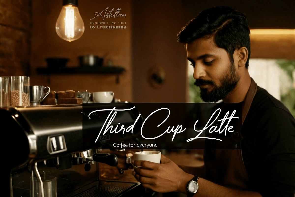 Astellan Font, a Handwritten Font by Letterhanna Studio (Photo 25 of 25)