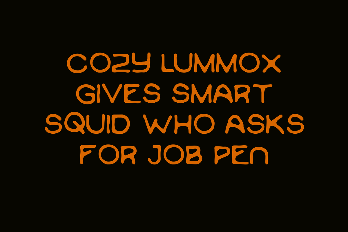 Rolynd - Handdrawn Font, a Sans Serif Font by HAN (Photo 5 of 6)