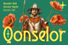 Qonselor – Medieval Serif Font