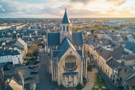 Leaning Church of Saint Jean surroun, a Photo by Iftikhar Alam