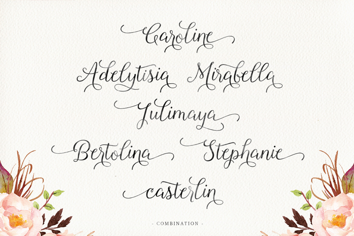 Font Collection | 33 Fonts, a Script Font by Seniors (Photo 15 of 66)