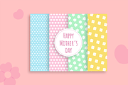 Mother's Day Clipart Bundle, a Pattern Graphic by Halfcircle (Thumbnail 5 of 5)